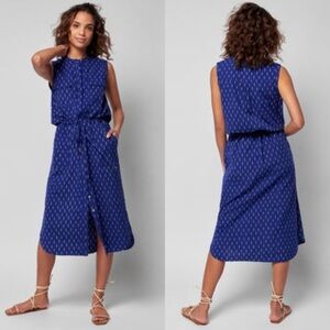 Faherty Brand Sleeveless Saylor Dress
